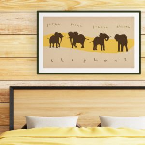 Buy Akorela Product WA13AA10 “Four elephants”