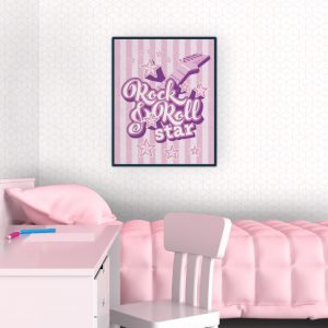 Buy Akorela Product WA31AA10 “Pink Rock and Roll Star”