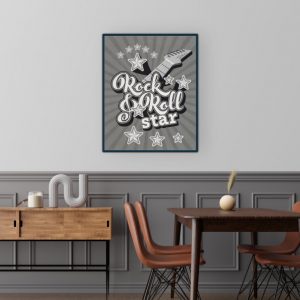 Buy Akorela Product WA32AA10 “Gray Rock and Roll Star”