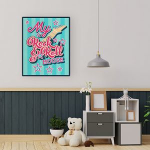 Buy Akorela Product WA33AA10 “Green Rock and Roll House”