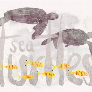 Buy Akorela Product WA37AA10 “Sea turtles with yellow fishes”
